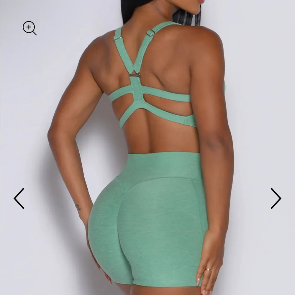 Core Set Bra, Sage - Image 4