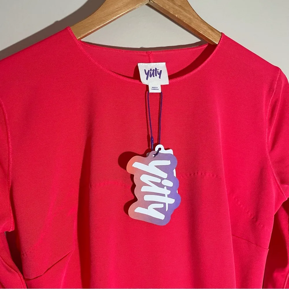 NWT Yitty Mesh Me Smoothing Sleeved Bodysuit - Image 5