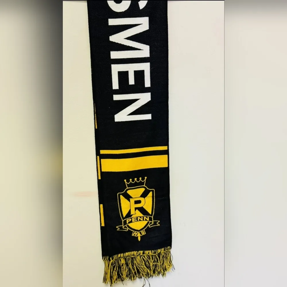 Penn Jostens high school Kingsmen Scarf Black - Image 2