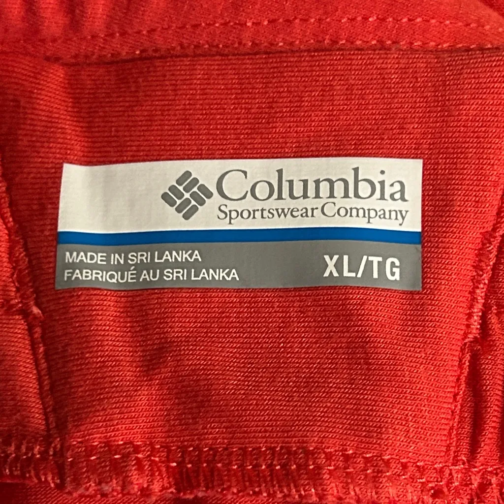 Women's Columbia Anytime Casual UPF 50+ Active‎  Color Juicy Size: X LARGE - Image 5