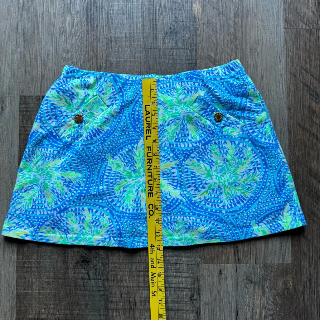 Lilly Pulitzer Madison Palm Tree Skort - Image 4