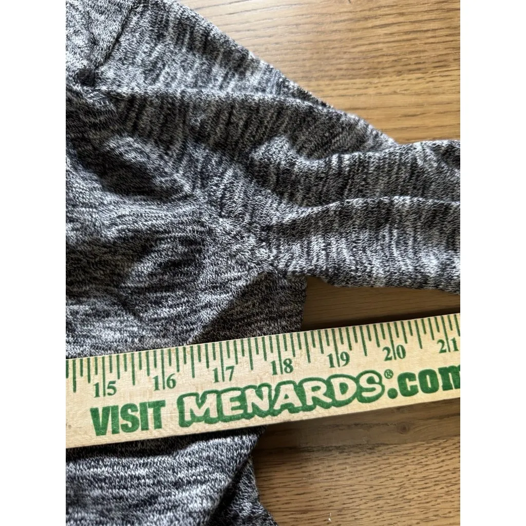 Madewell Cardigan Size Small Marled Panda Open Front Cardigan Sweater Pocket NWT - Image 5