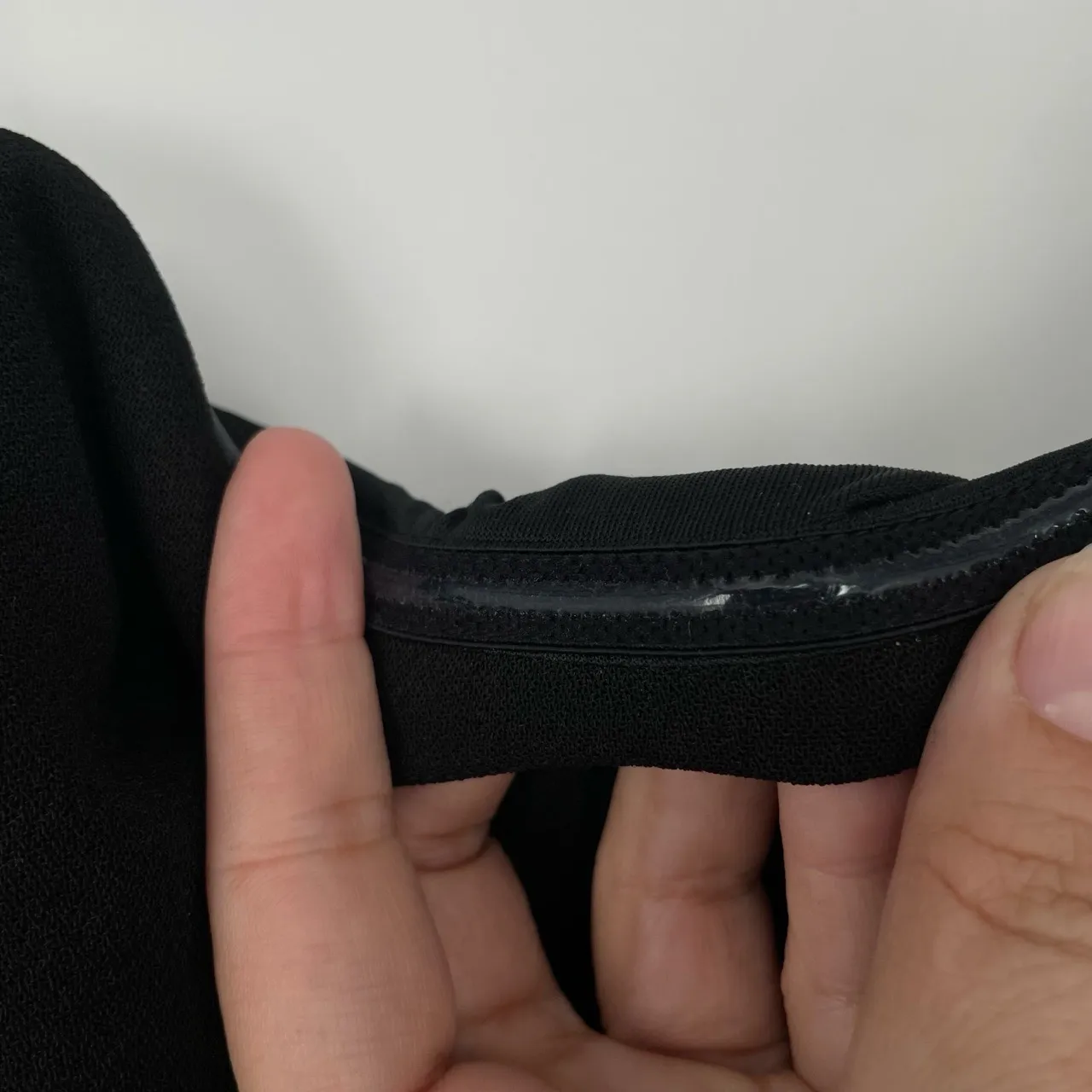 DO+BE  Women's Black Ruffle Overlay Strapless Chic Playsuit Size‎ Medium - Image 7