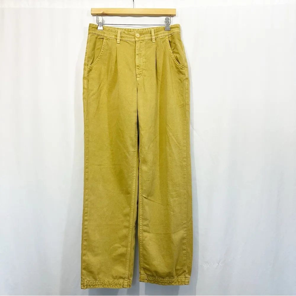 Free People Cya Later Skate Straight Leg Pants in Winter Wheat - Image 5