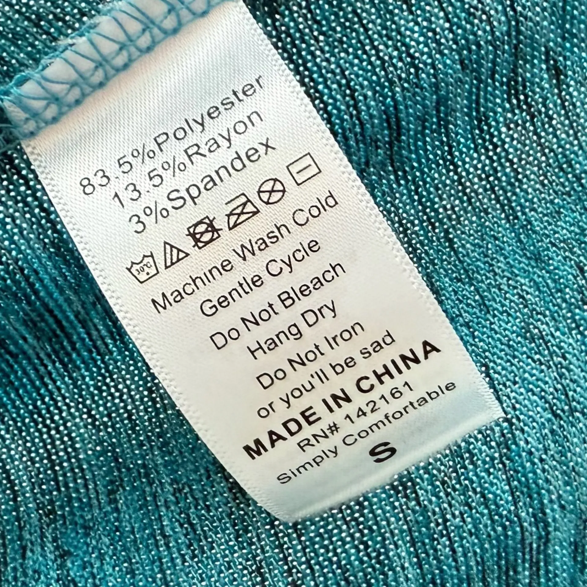 Lularoe Teal Blue Duster Open Front Vest Longline Layering Cardigan Small Kimono - Image 6