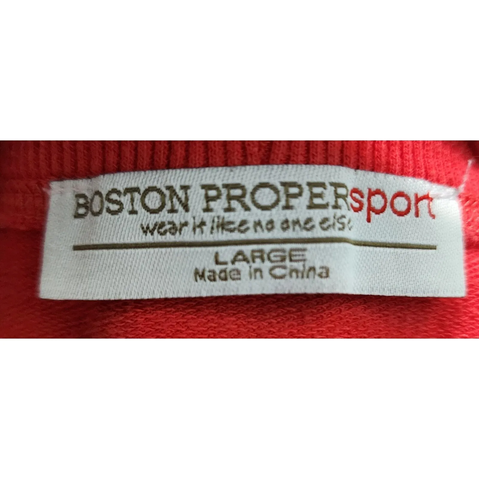 Boston Proper Sport Sweatshirt Tunic‎ Top Long Sleeve Athleisure Casual Large - Image 3