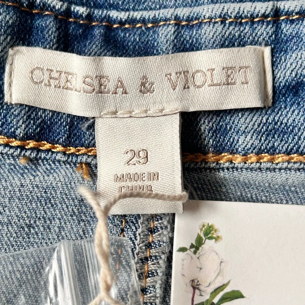 Chelsea & Violet Blue Casual Jean Shorts - Image 2