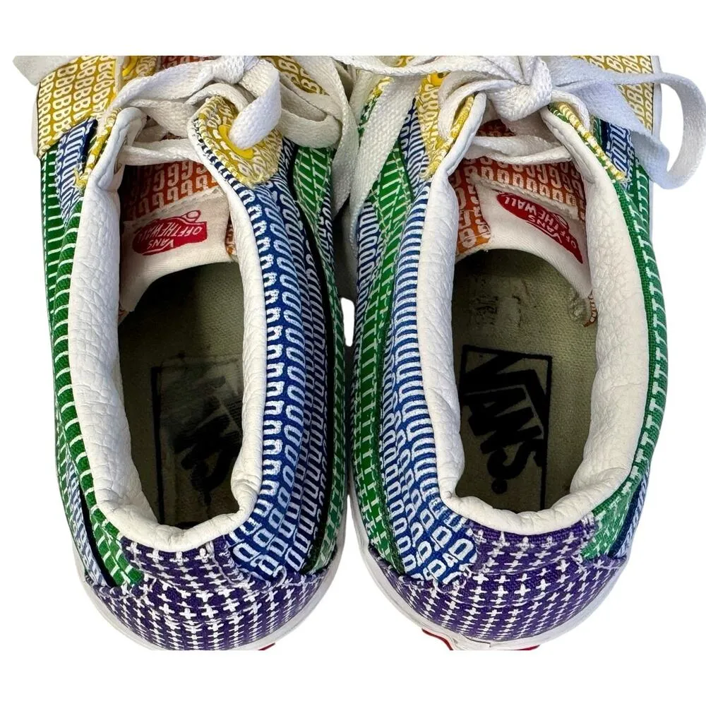VANS Pride LGBTQ Rainbow Sk8-Mid Tops Sneakers Cushioned Insoles Shoes Sz 7/8.5 - Image 8