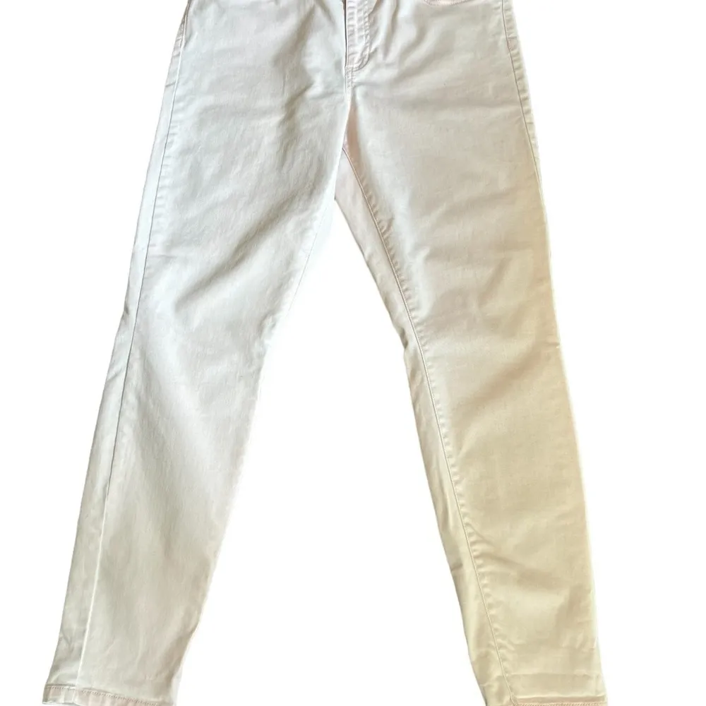 Banana republic skinny‎ fit size 12 light pink jeans - Image 14