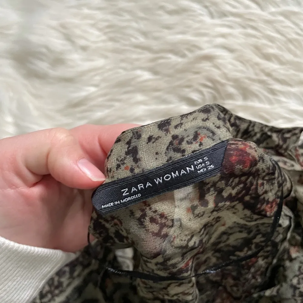 ZARA Printed Button Down Shirt - Image 3