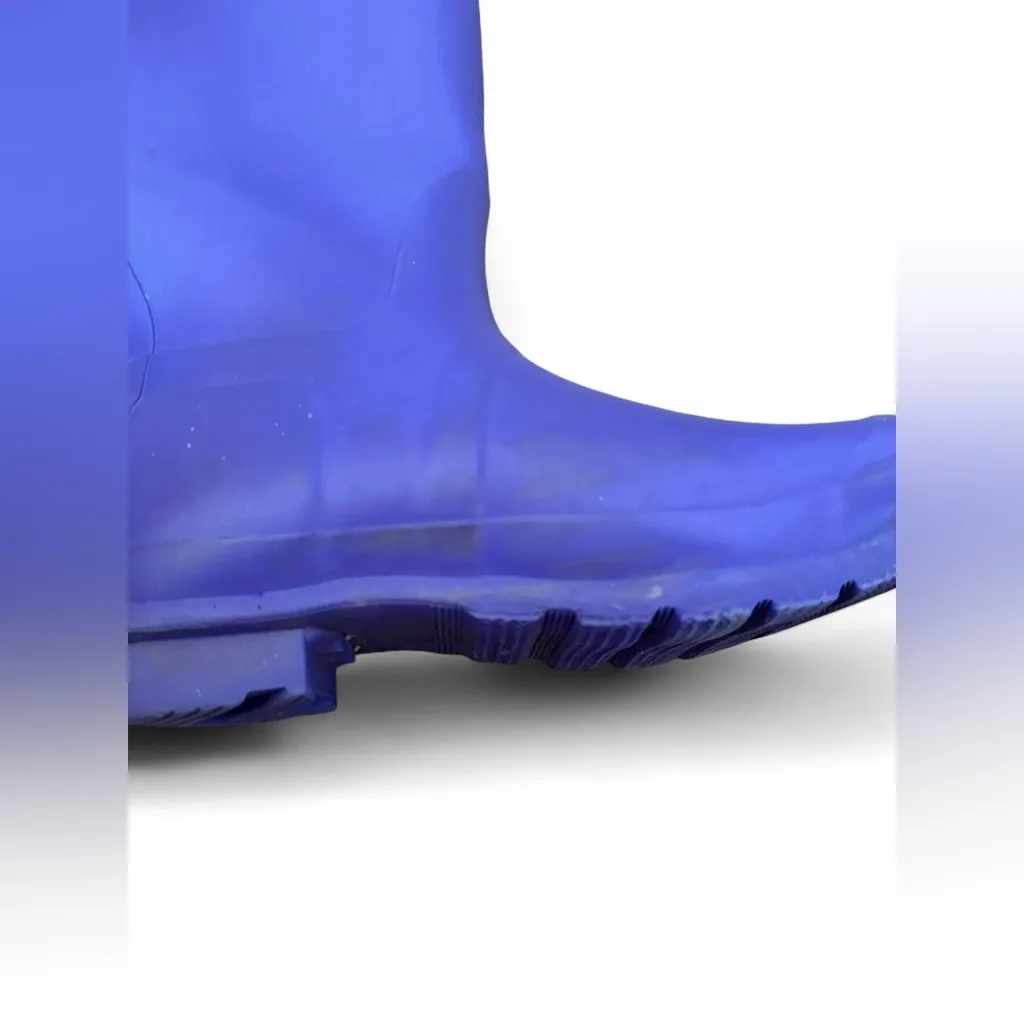 HUNTER ORIGINAL TALL RAIN BOOTS PURPLE SIZE 7 - Image 6