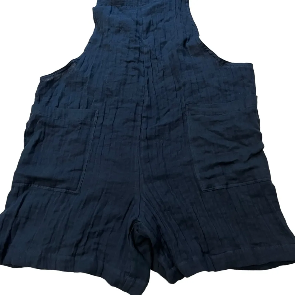 NWT, Lotus & Luna Pacific Romper, Sz L Blue - Image 12