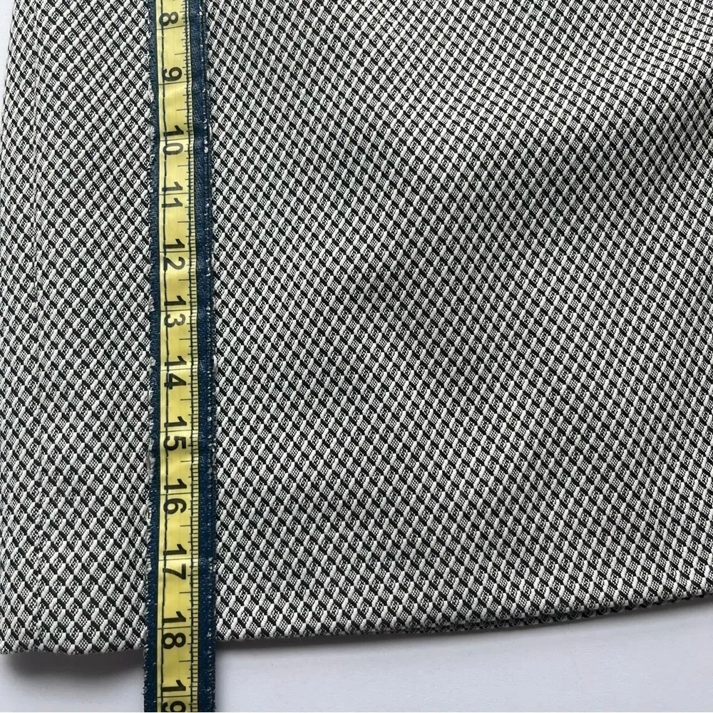 Ann Taylor Skirt Black White Small 4 - Image 6