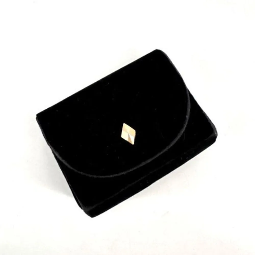 Estee Lauder vintage Y2K velvet mini clutch purse button snap‎ Crossbody - Image 3
