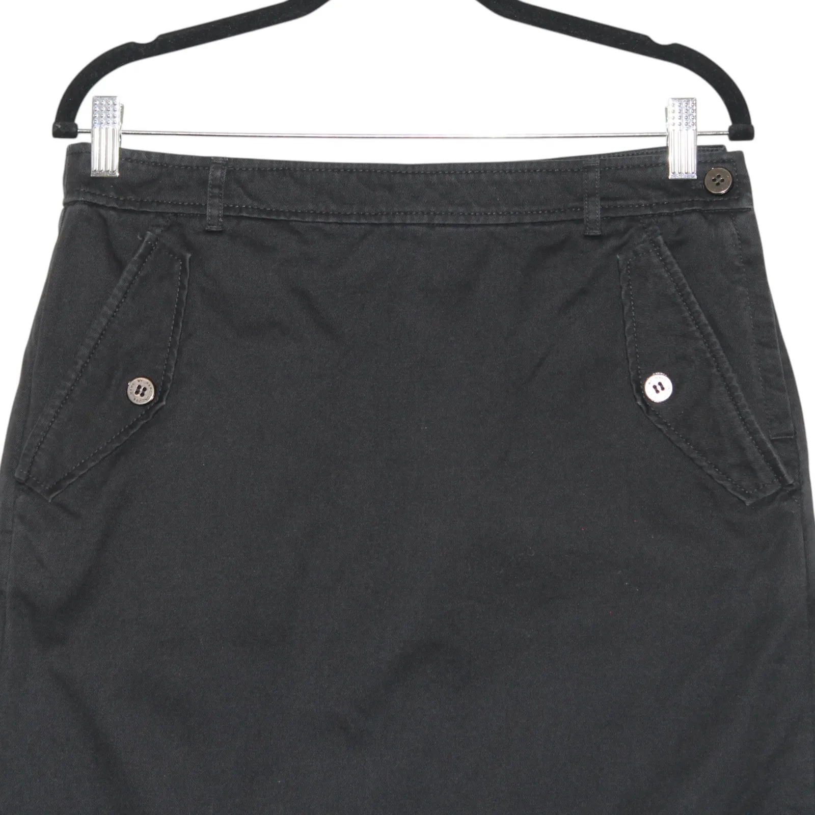 Marc Jacobs Black Denim Mini Skirt Size 10 - Image 3
