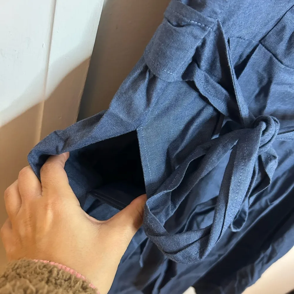 NWT Anne Klein Belted Sleeveless Shirt Dress - Image 8