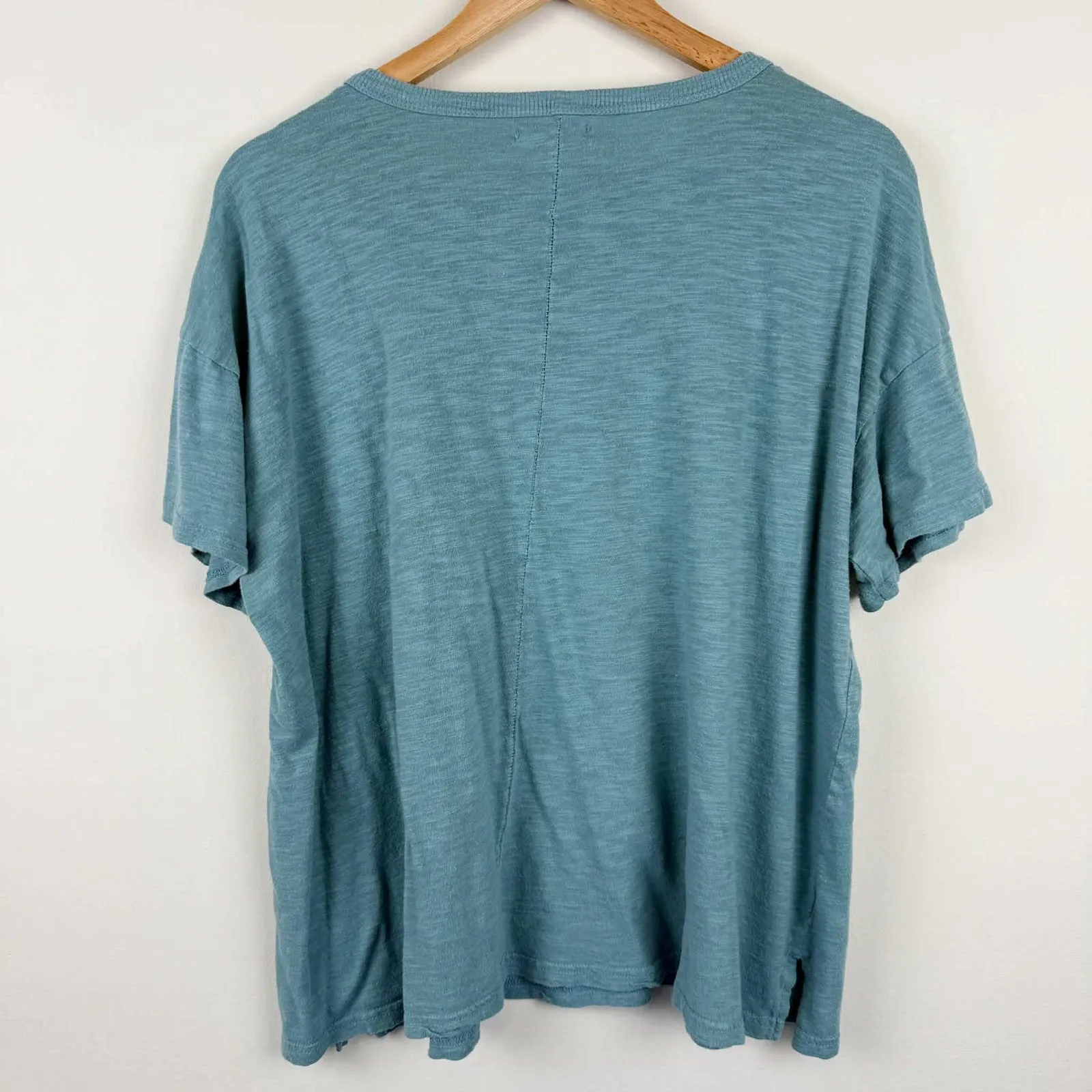 Maurices Womens Plus Size 1X Teal Blue Michigan Graphic T Shirt Tee - Image 3