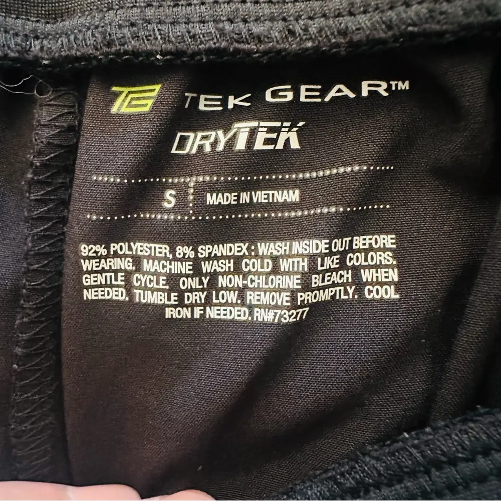 Tek Gear Black Athletic Shorts Moisture-Wicking Lightweight - Image 3