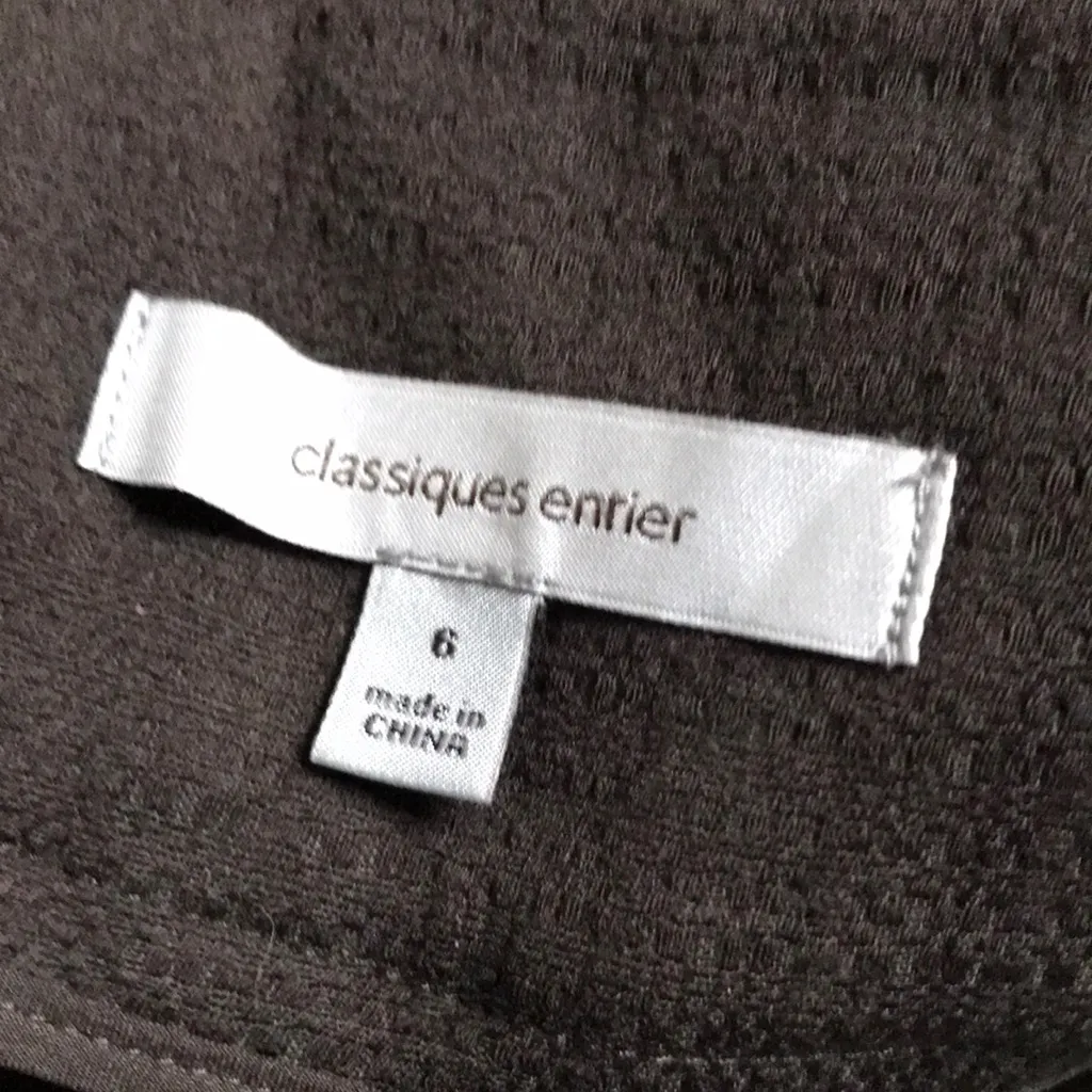 Classiques Entier Charcoal Pencil Skirt - Image 7