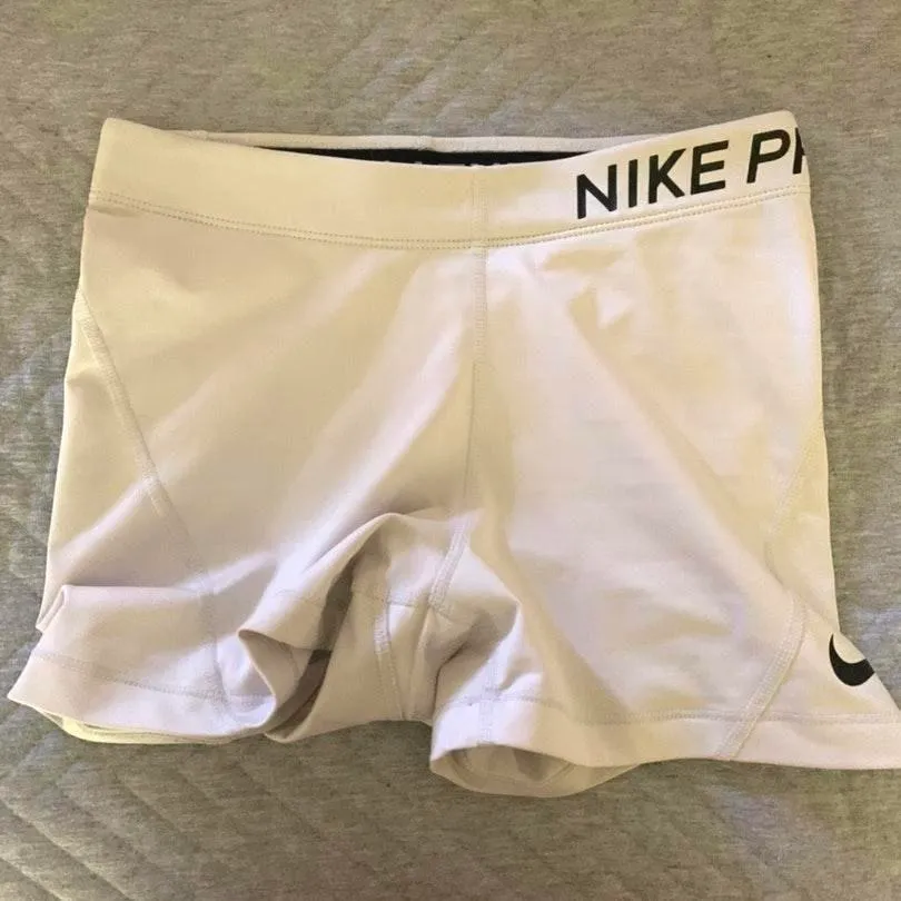 Nike White Pro Spandex - Image 2