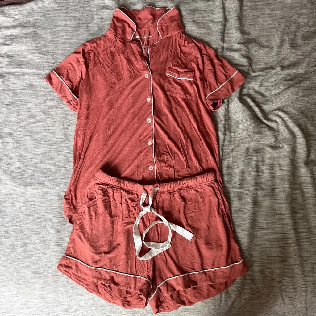 Birdy Grey - Women's Terracotta Pajama Set - Image 2