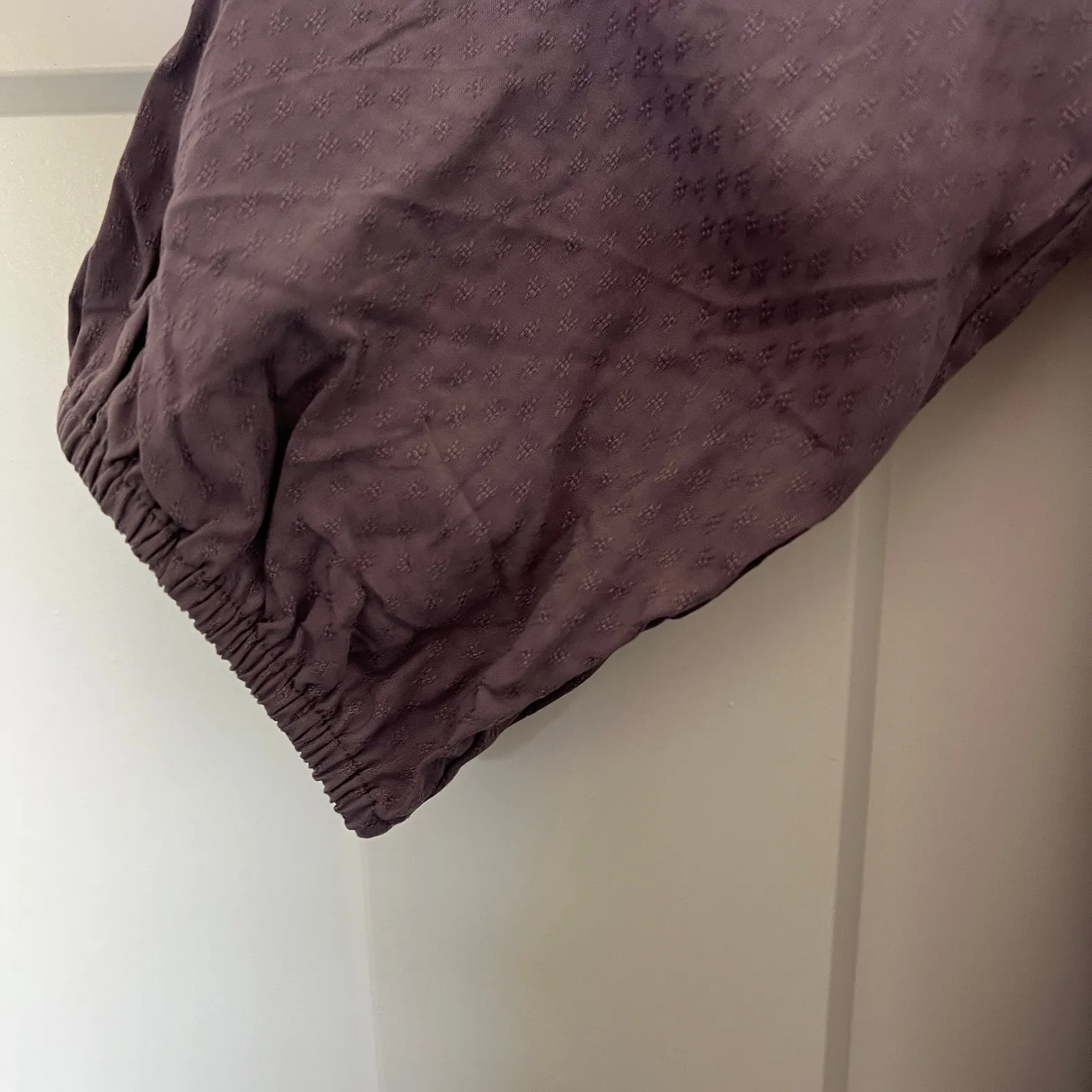 Isabel Maternity Lilac Purple Woven Maternity Blouse - Size XXL - NWT - Image 7