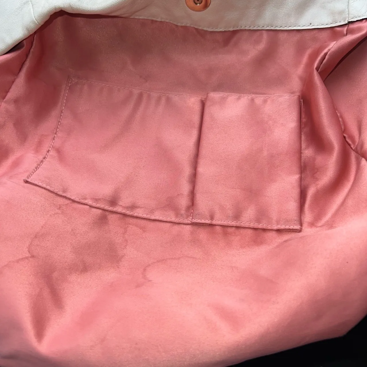 Coach Kristin Rouched Drawstring Hobo Bag in Chalk - Image 14