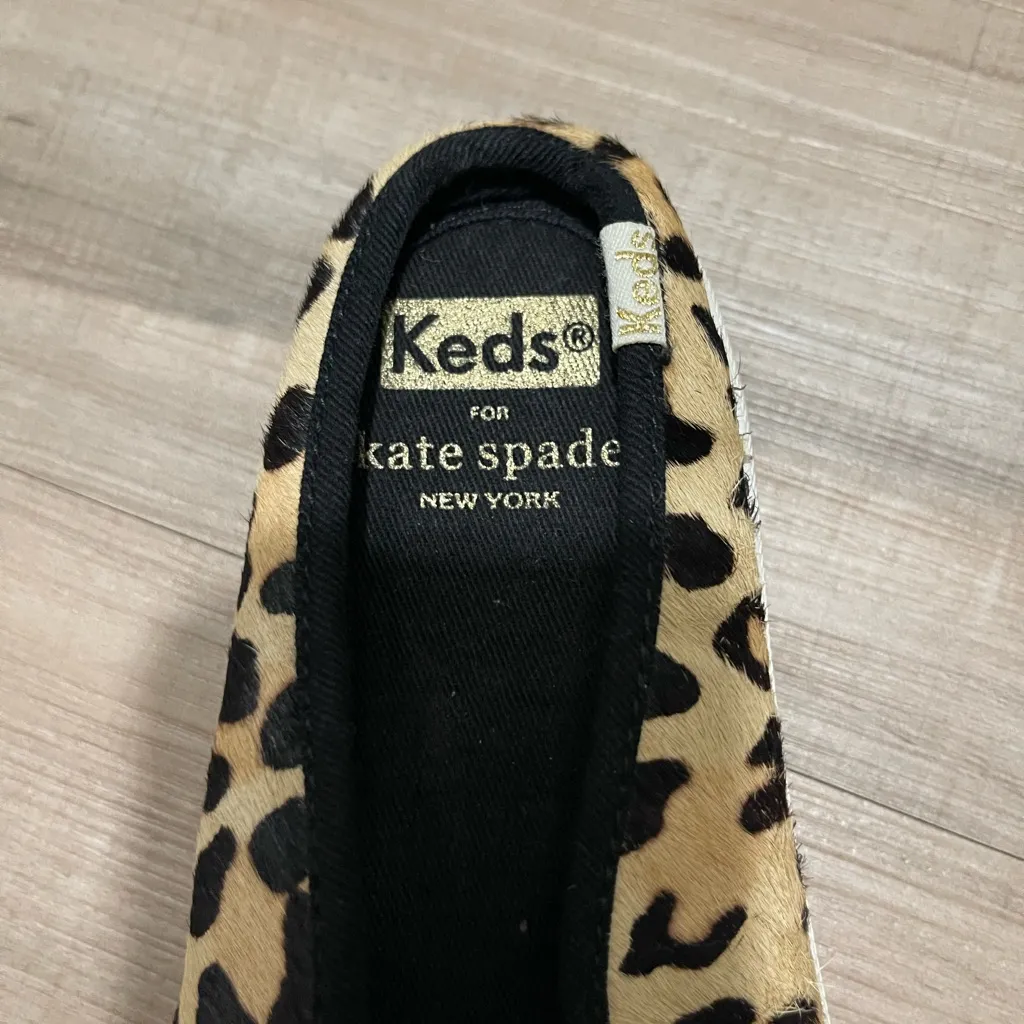 Kate Spade x Keds Leopard Print Slip - Image 6
