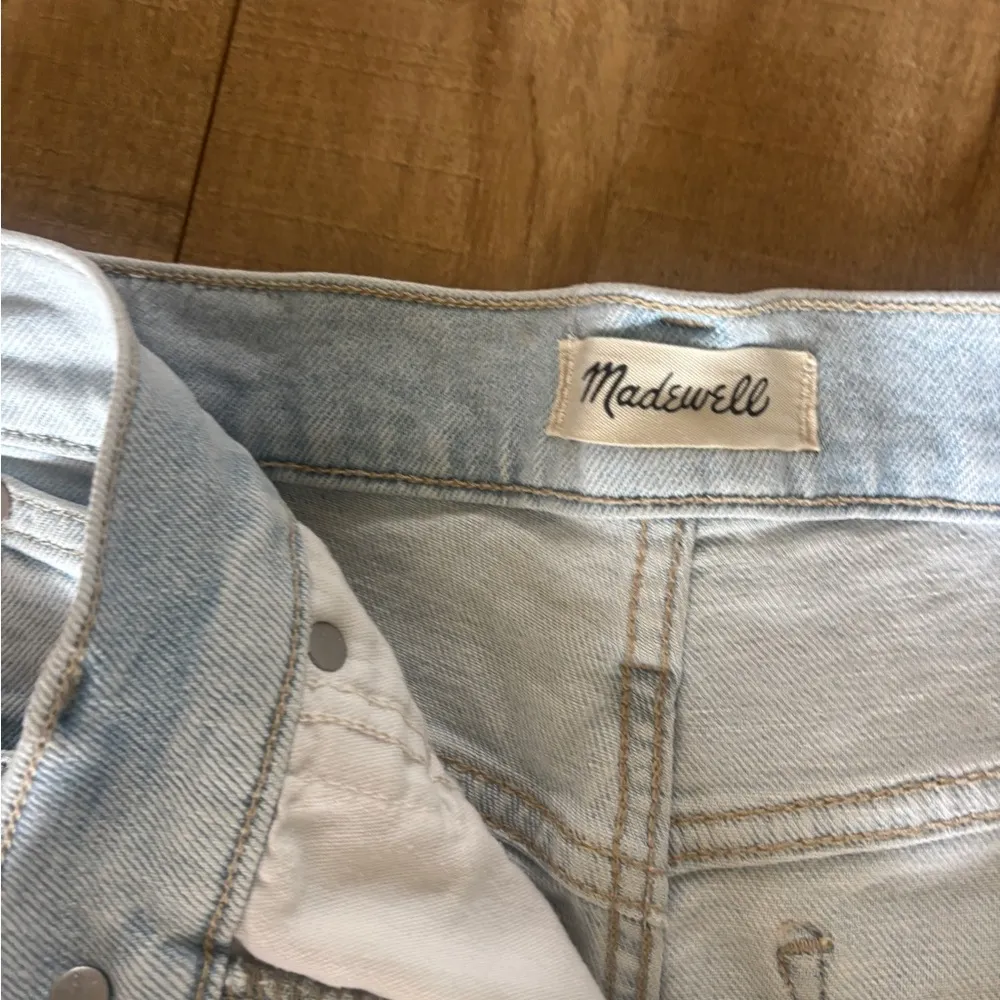 Madewell Momjean Harman Wash Raw Hem Women's Jeans 27p - Image 6