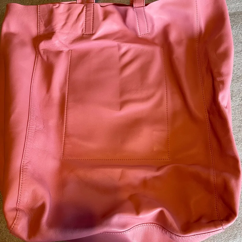 RARE! Calvin Klein Warhol Pink and Black Tote Bag - Image 4