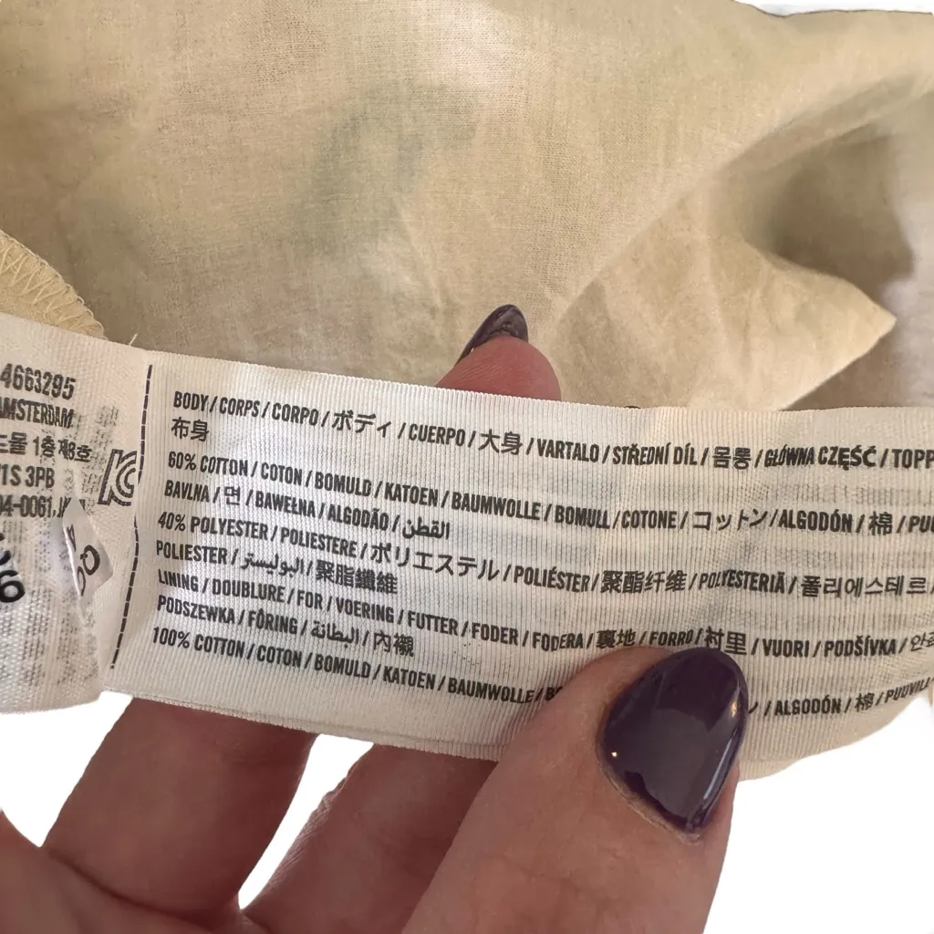 Abercrombie - Emerson Poplin Puff Sleeve Mini Dress Floral Print Sz MT - Image 7