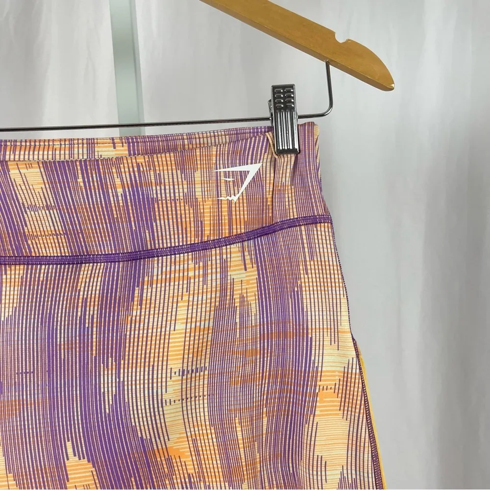 Gymshark Medium Sports Leggings Print Boho Hippie Vibrant Yoga Weight Training - Image 8