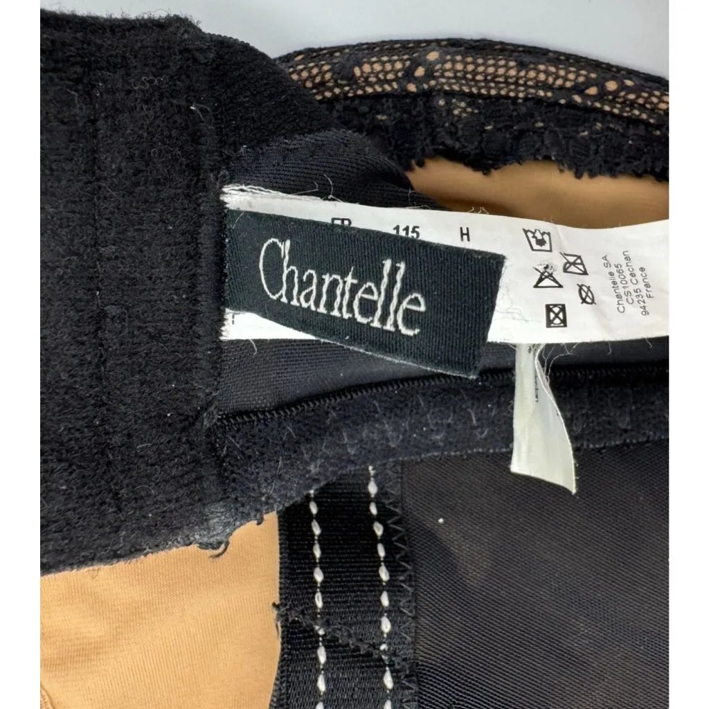 Chantelle 32810 Rive Gauche Full Coverage Unlined Bra Black Women's 44H - Image 7