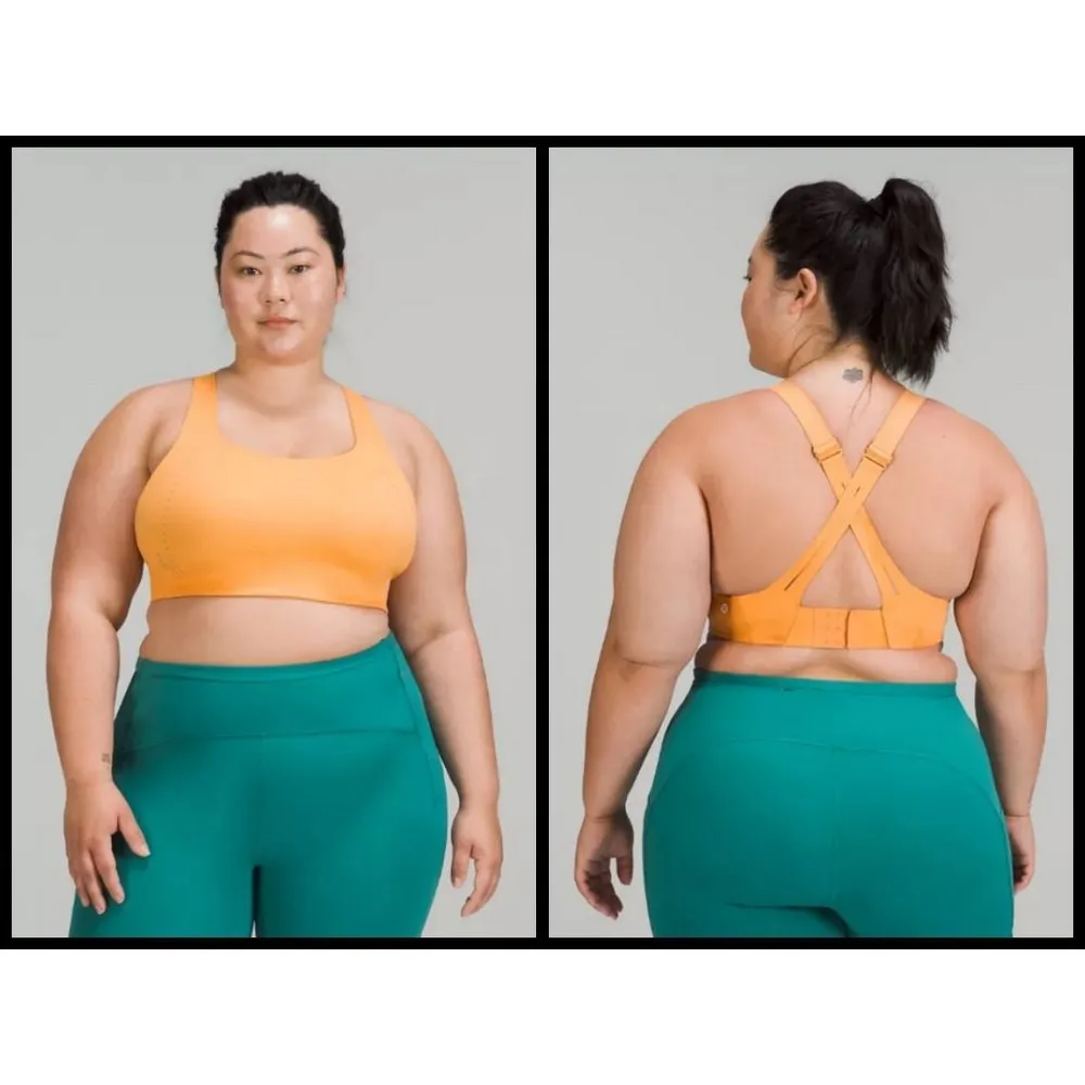 💕LULULEMON💕 Airsupport Bra ~ High Support Sports Bra Warm Apricot 36C NWT - Image 10