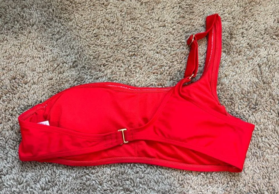 Xhilaration Vibrant Red Bikini Top - Image 2