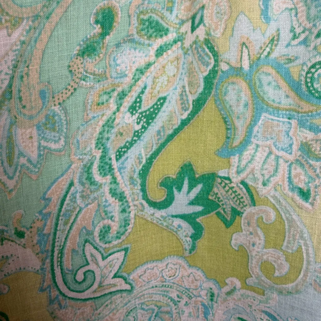 Charter Club Women’s Y2K Linen Embroidered Boho Tunic Top Sz Petite Medium - Image 3