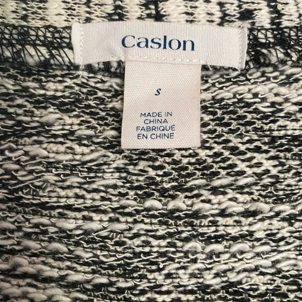 Caslon Long Heathered Open Front Knit Cardigan - Image 4