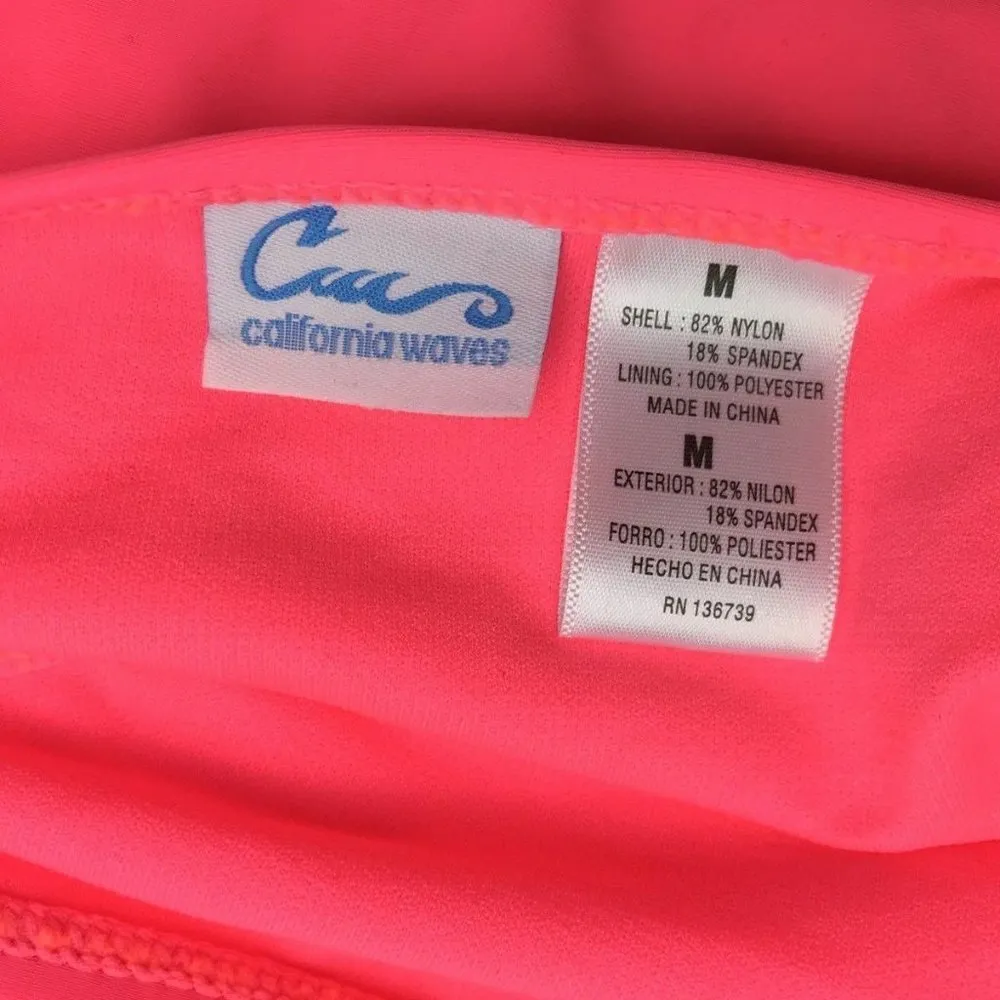 California Waves Strappy Hipster Bikini Bottom Hot - Image 4