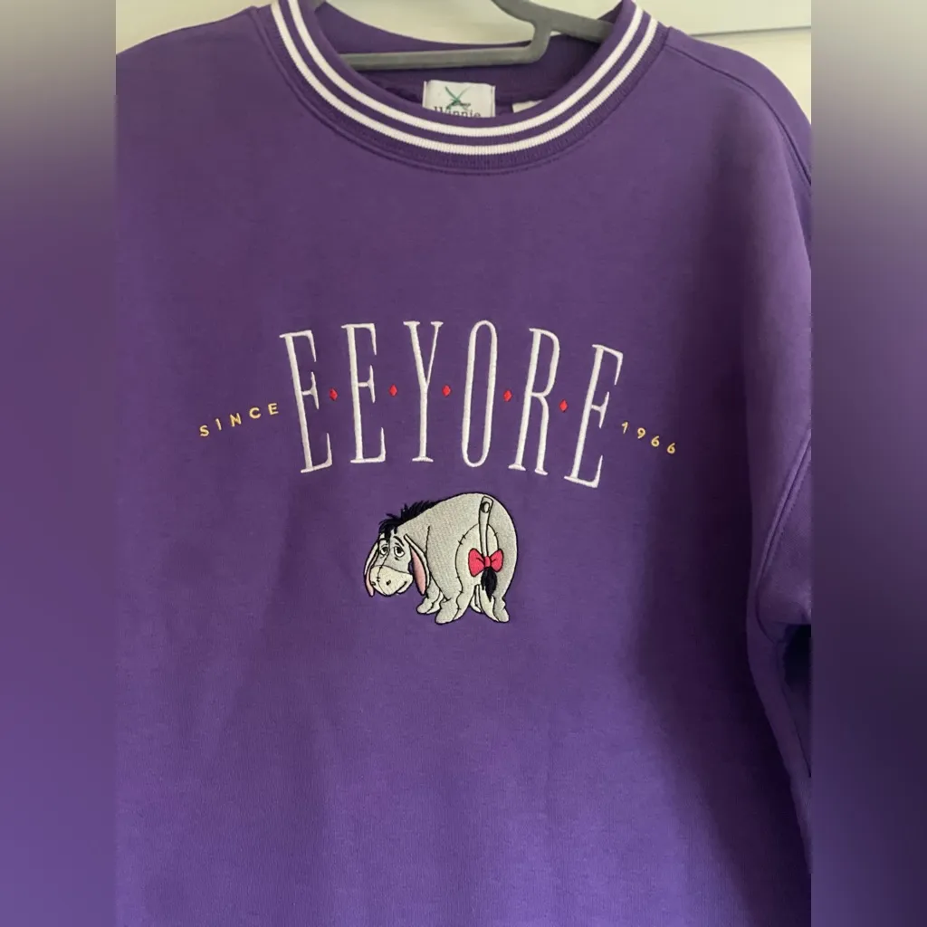 NWT Disney Eeyore Pullover Sweatshirt - Image 4