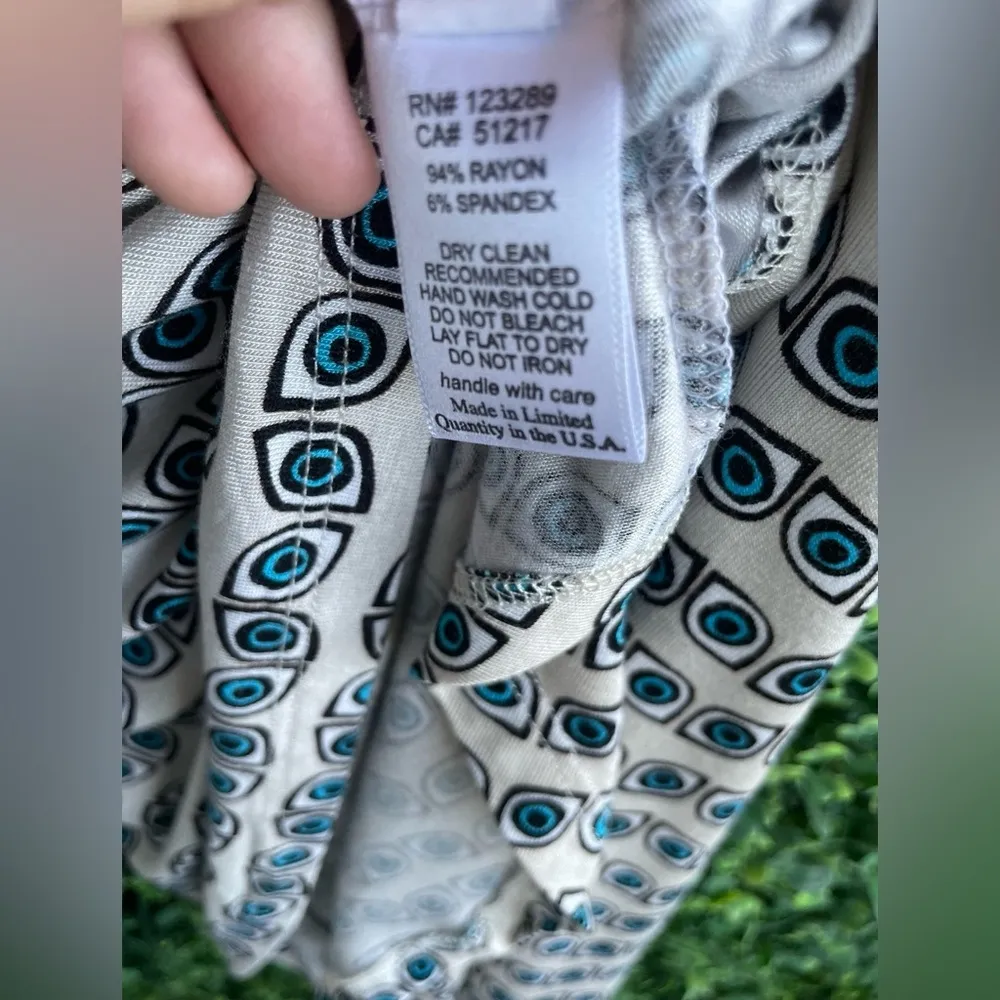 Lauren Moshi - Zena Deep Back All Over Evil Eye Tank - NWT | Oversized Small - Image 10