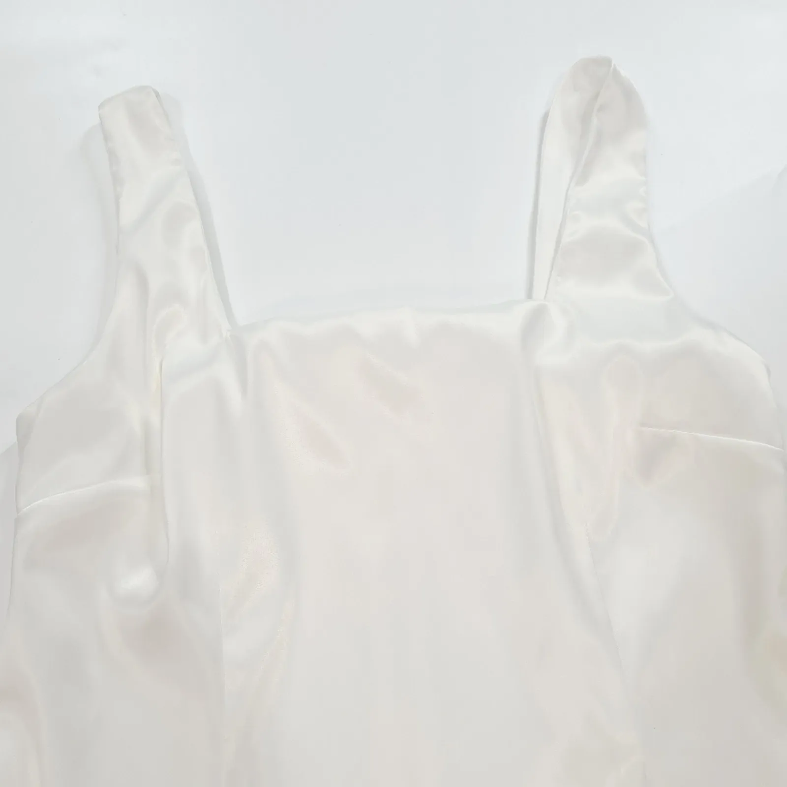 MORE TO COME Abigail Mini Dress in White Medium - Image 6