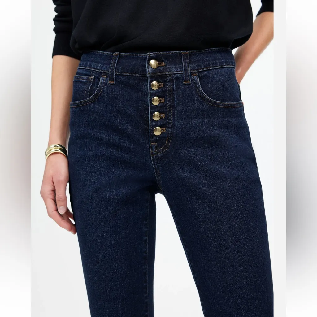 Madewell Kick Out Crop Jeans button fly 30 - Image 6