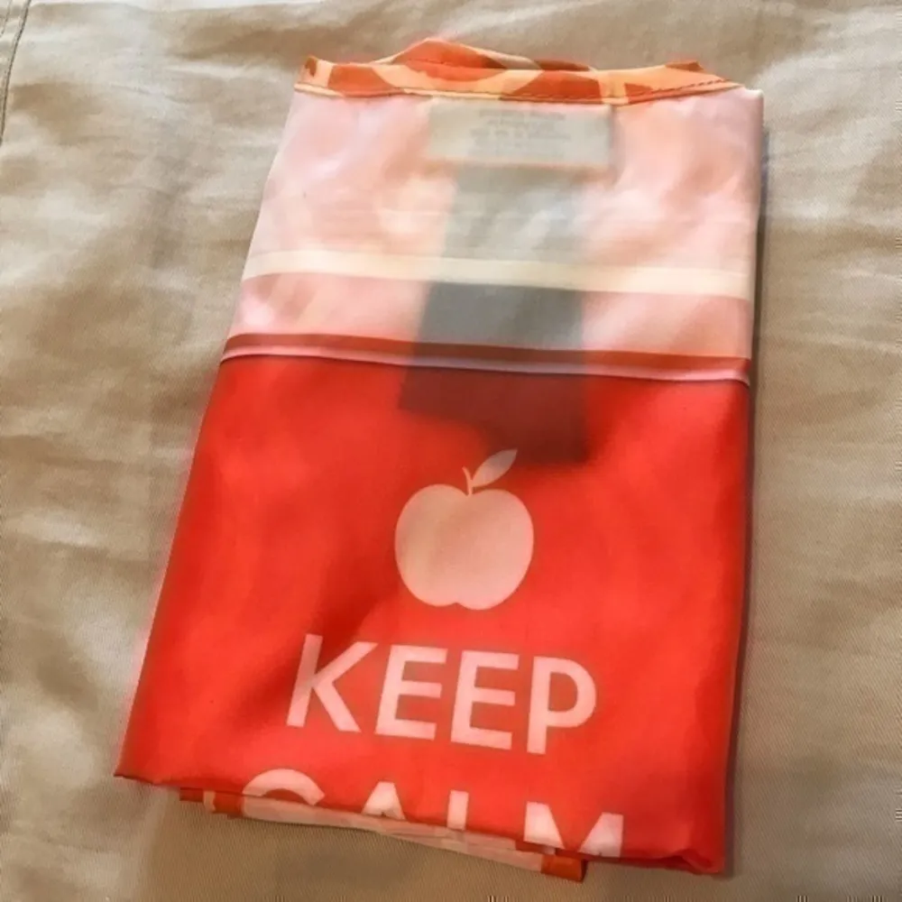 Teacher bag. Teacher gift Orange - Image 2