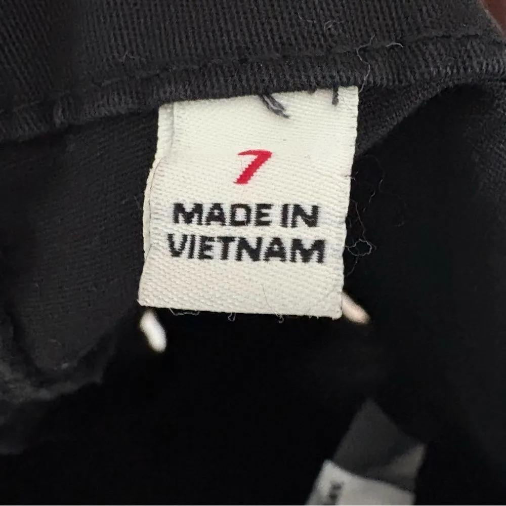 UNIONBAY Women's Delaney Stretch Chino Shorts Black Size 7 Casual - Image 6