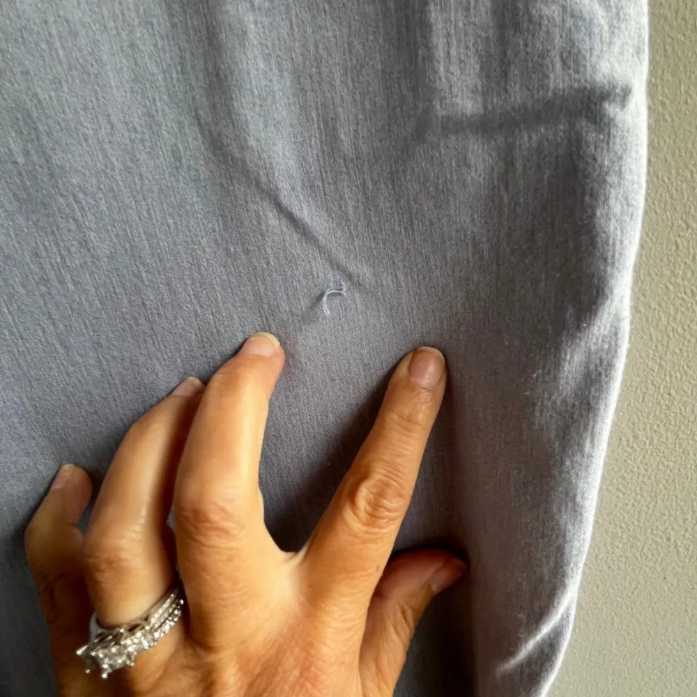 HILARY RADLEY Cropped Blue Chino Pants Business Casual Trousers Classic Minimal - Image 7