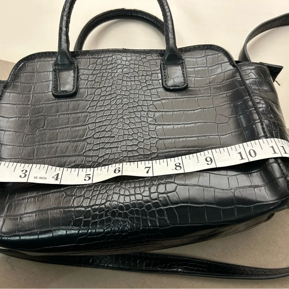 Purse Elegant Black Crocodile - Image 8