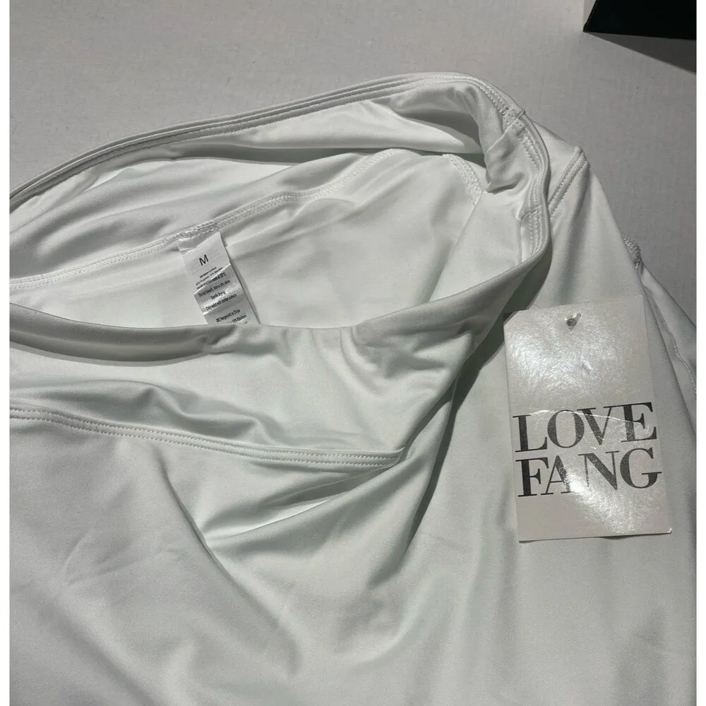 Love Fang Tennis Skort With Pockets White Size M New With Tag Size M - Image 7
