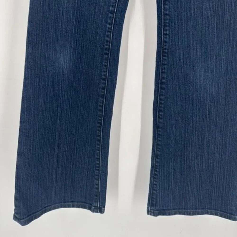 LOFT Ann Taylor Jeans Women’s 5-pocket Denim Original Bootcut Blue size 8 petite - Image 8