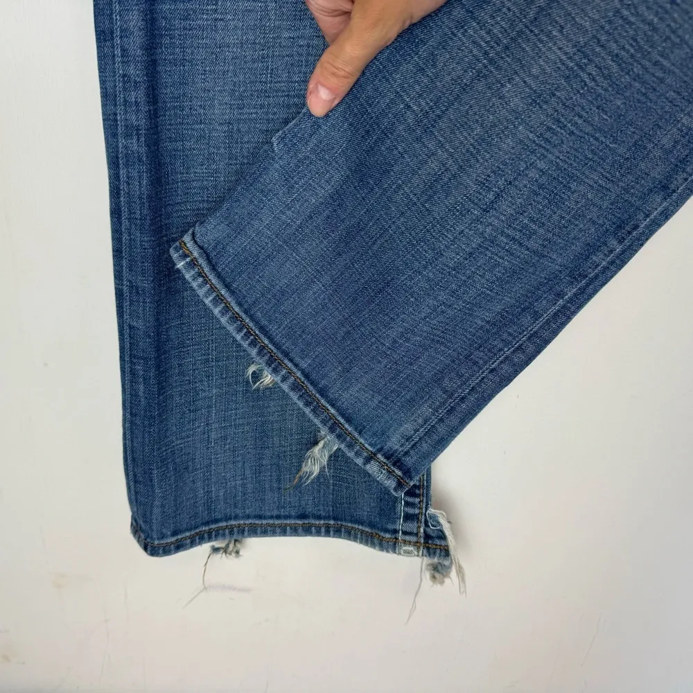 Big Star Maddie Bootcut Jeans Sz 29 Long Mid Rise Western Embroidered - Image 8