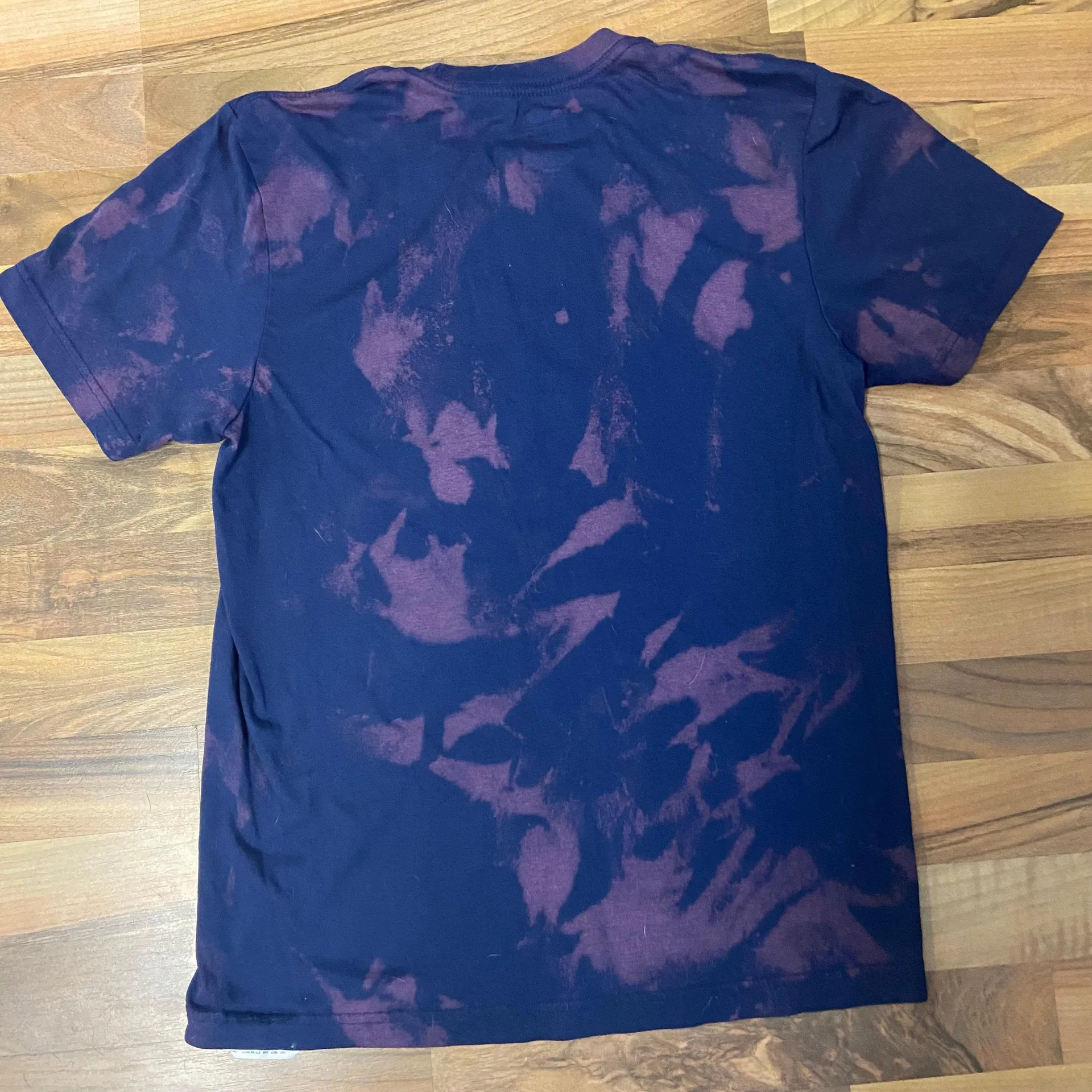 Atlanta Braves Bleached Tee Blue - Image 2